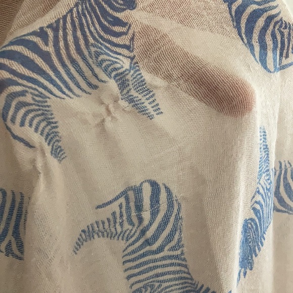 Tickled Pink Zebra Scarf - Picture 4 of 5